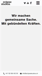 Mobile Screenshot of eclipsestudios.ch